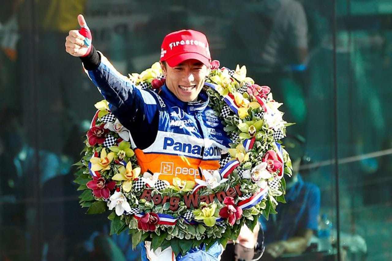 佐藤琢磨、インディ500で2勝目の快挙 「ホンダがパワーを与えてくれた」