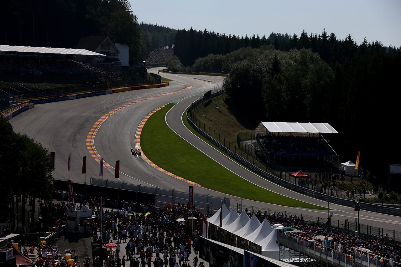 2020年 F1ベルギーGP テレビ放送時間＆タイムスケジュール