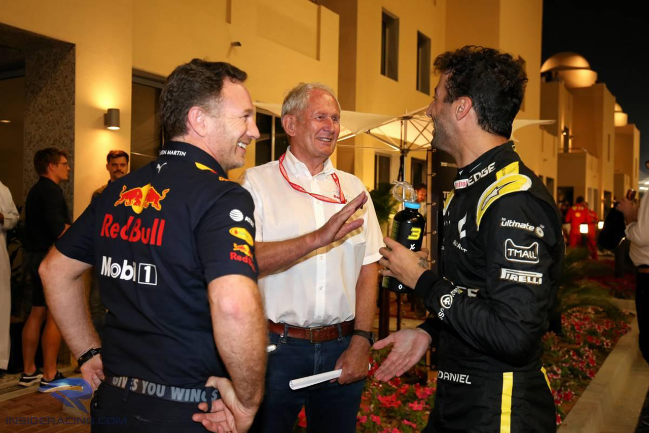 レッドブルF1、ダニエル・リカルドのチーム復帰の可能性を除外せず
