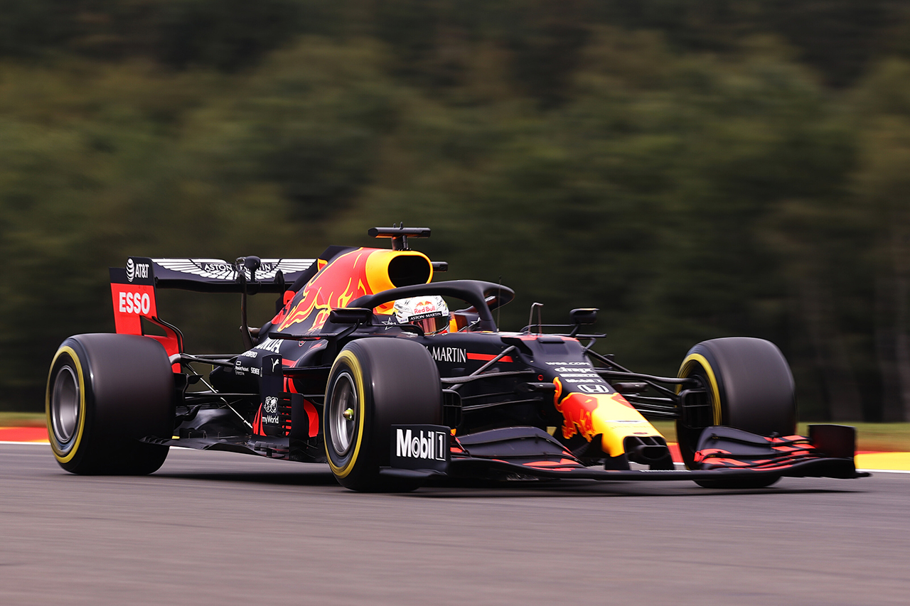 F1ベルギーGP フリー走行2回目：ホンダPUのフェルスタッペンが初日首位