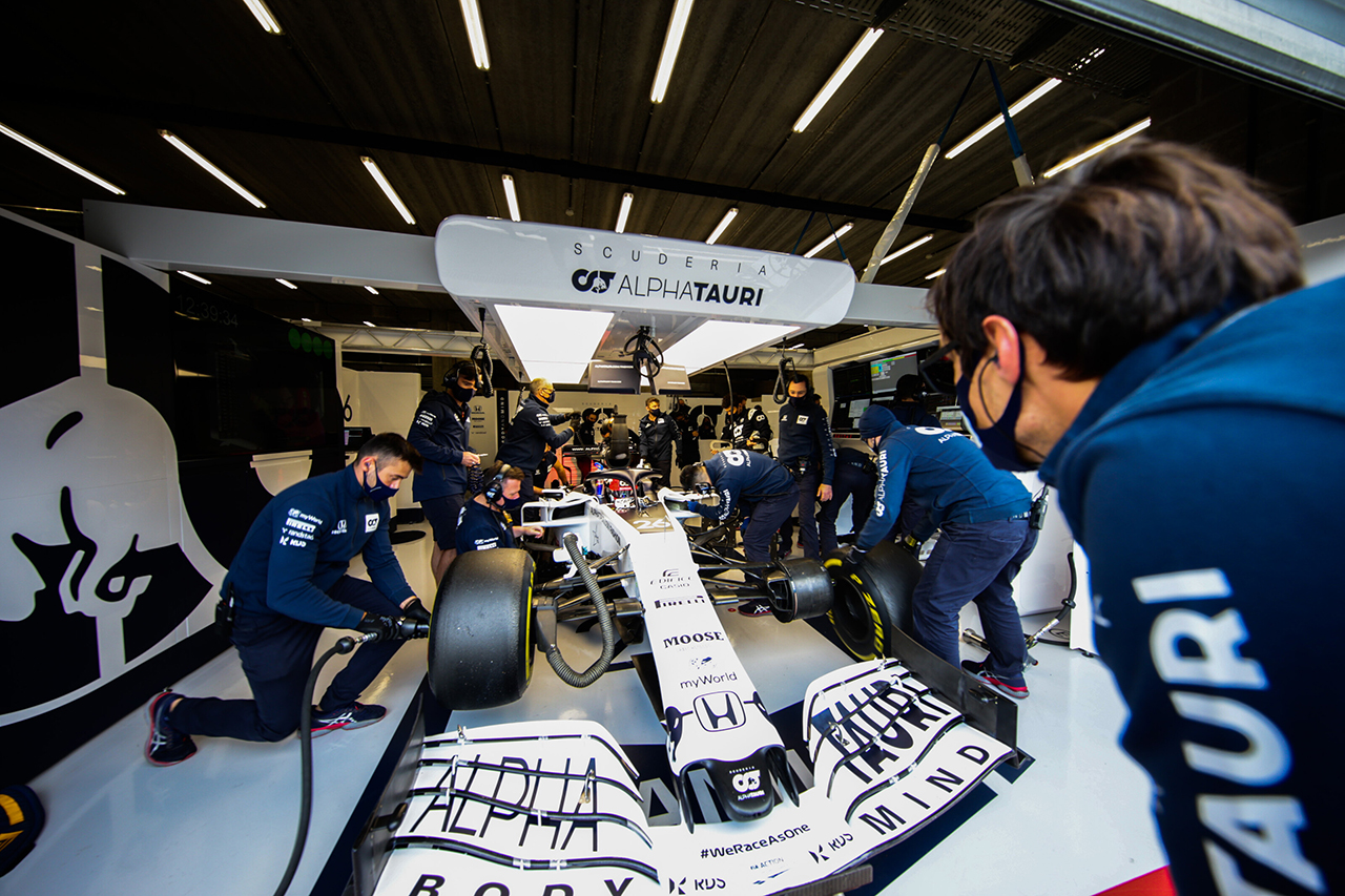 アルファタウリ・ホンダF1 「レースで戦略オプションを試せるポジション」