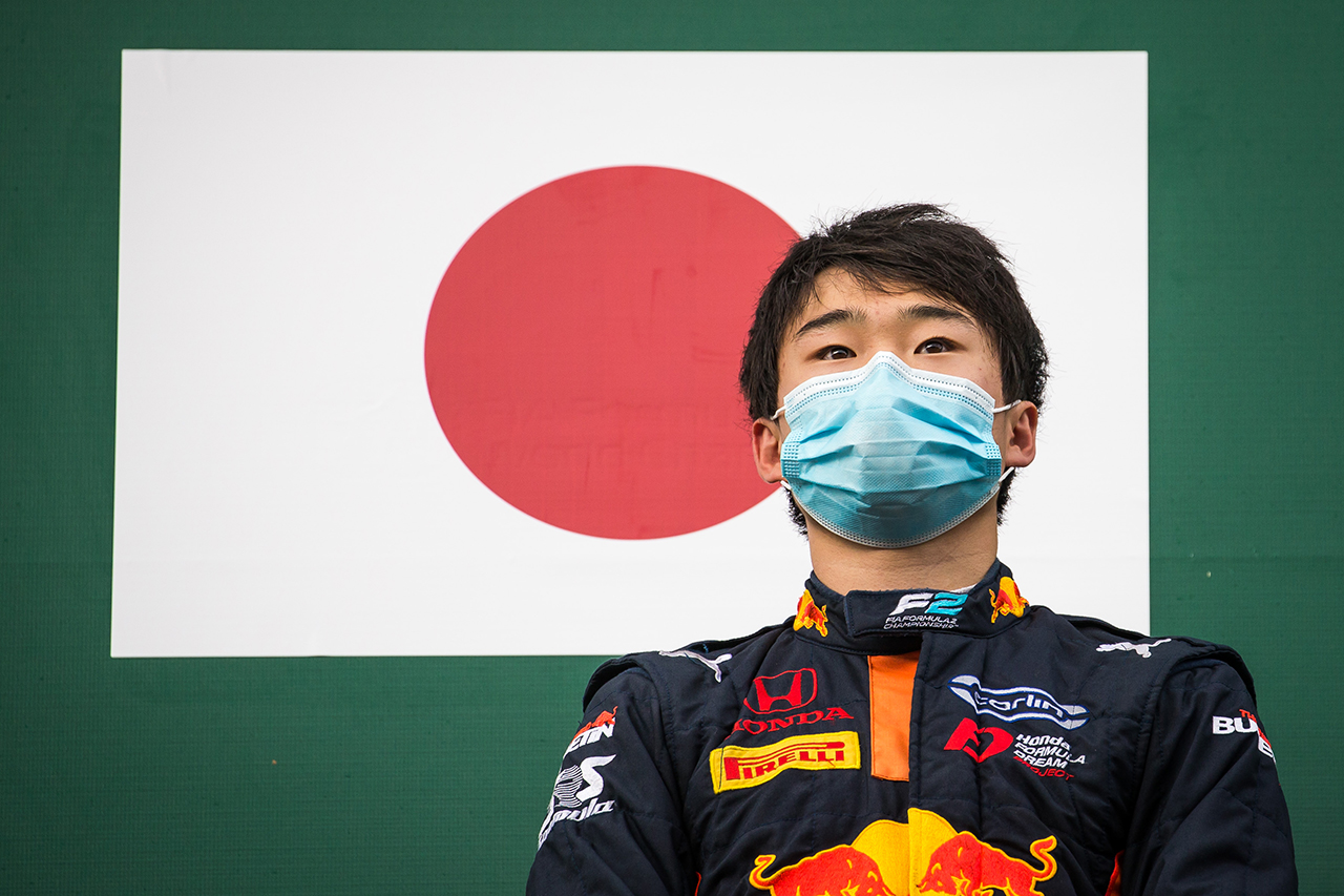 角田裕毅、F1に近づくランキング3位浮上 「プレッシャーは感じていない」