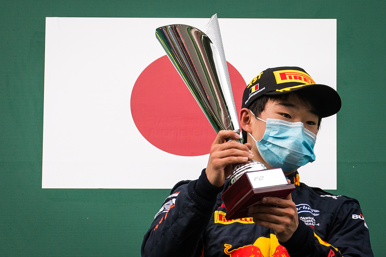 今季2勝目の角田裕毅 「マゼピンを完全に抜ききれなかったのは反省点」