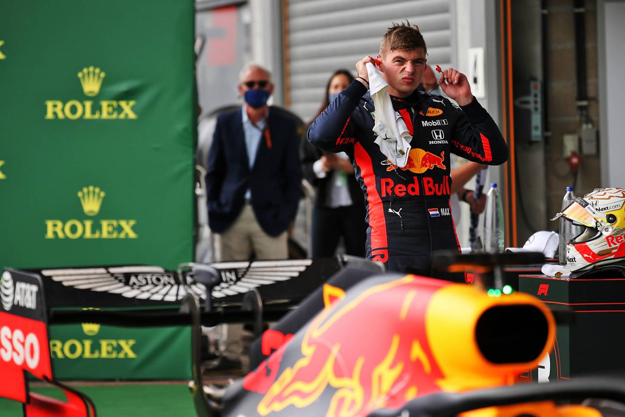 マックス・フェルスタッペン、3位表彰台も「かなり退屈なレースだった」