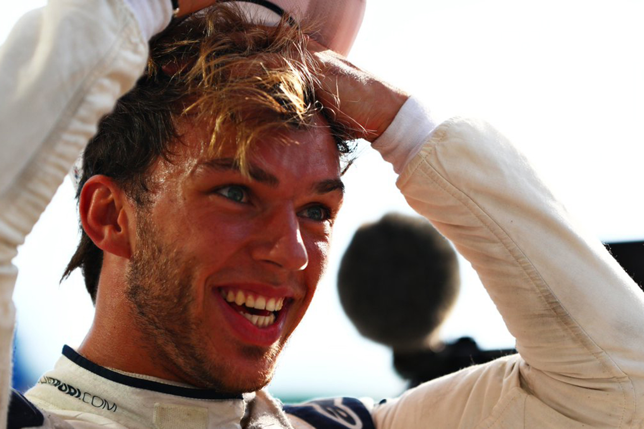 ピエール・ガスリー、F1初優勝! 「信じられない。言葉にならない」