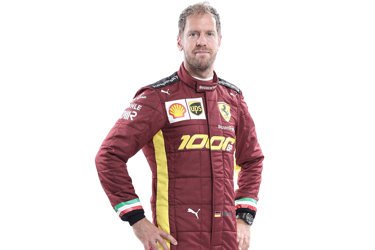 セバスチャン・ベッテル 「フェラーリF1の1000戦目を走れることは名誉」