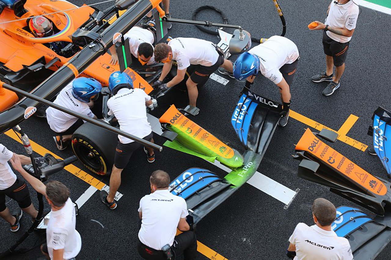 マクラーレンF1、メルセデス型のノーズをテスト / F1トスカーナGP