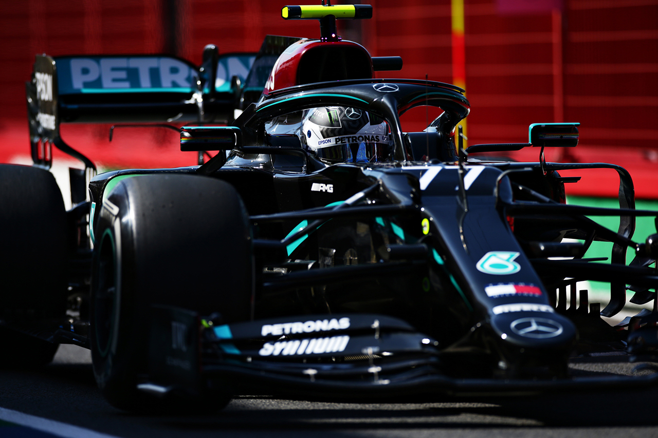 F1トスカーナGP フリー走行1回目:バルテリ・ボッタスが首位発進