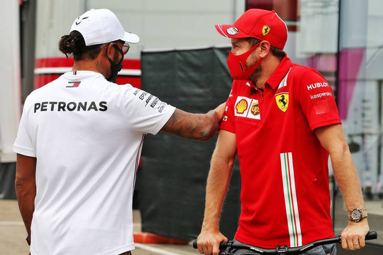 ルイス・ハミルトン 「ベッテルのアストンマーティンF1移籍は理想的」