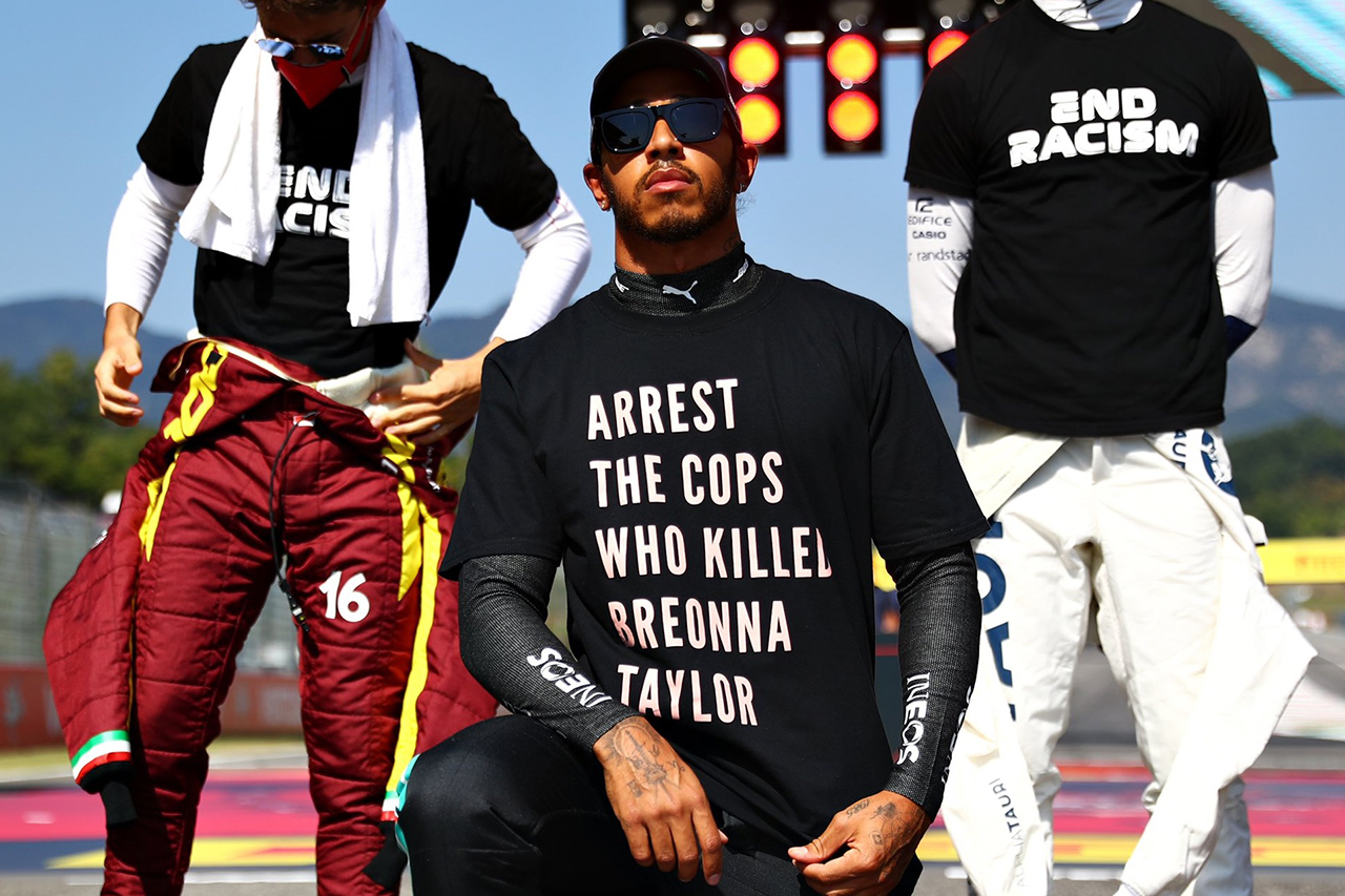 F1：ルイス・ハミルトン、政治的なTシャツはお咎めなしも今後は制限