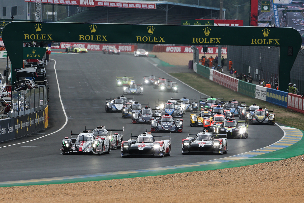 ル・マン24時間レース 6時間経過:トヨタが1-2体制で夜間走行へ突入