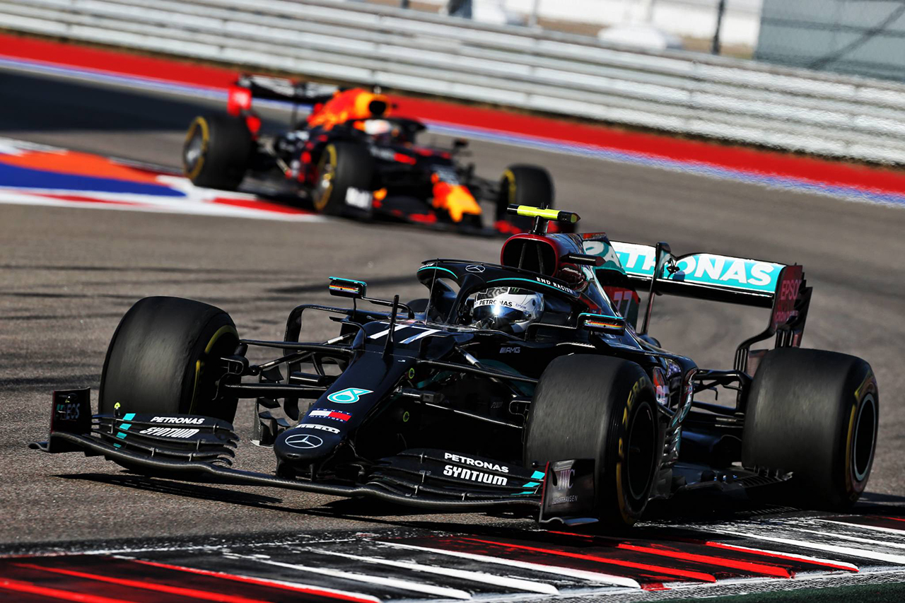 F1ロシアGP 結果：ボッタスが今季2勝目、フェルスタッペン2位表彰台