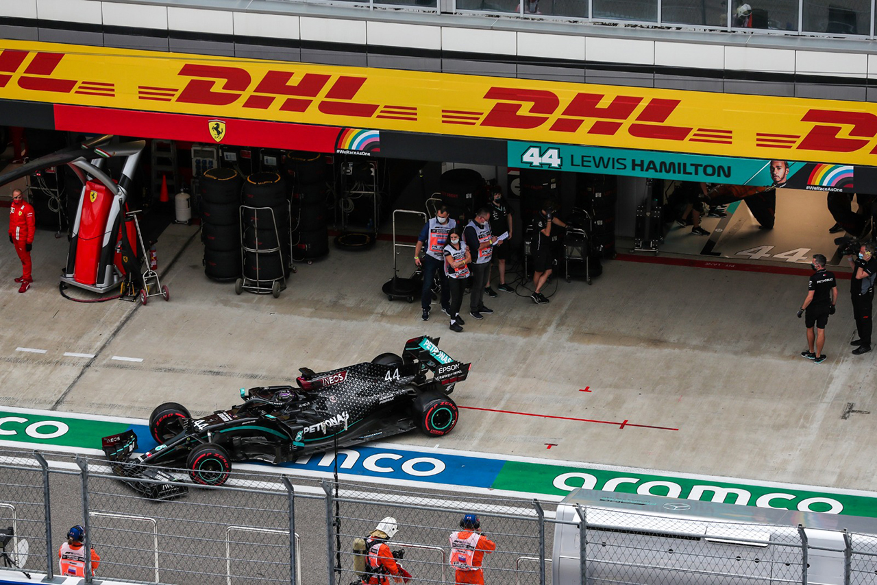 F1ロシアGP 決勝：各ドライバーの持ちタイヤ数＆タイヤ戦略予想