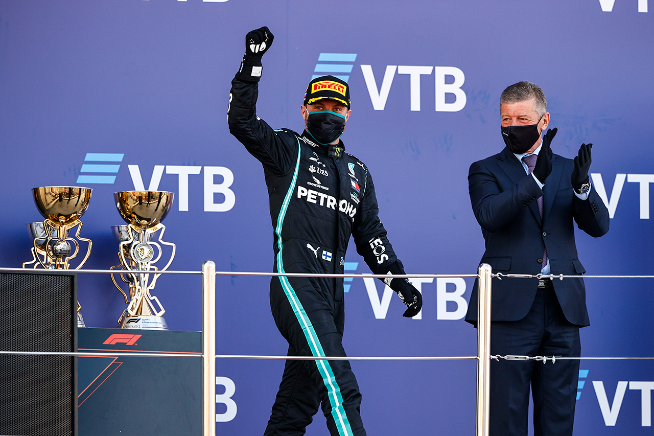 2020年 F1ロシアGP 決勝:トップ3 ドライバーコメント