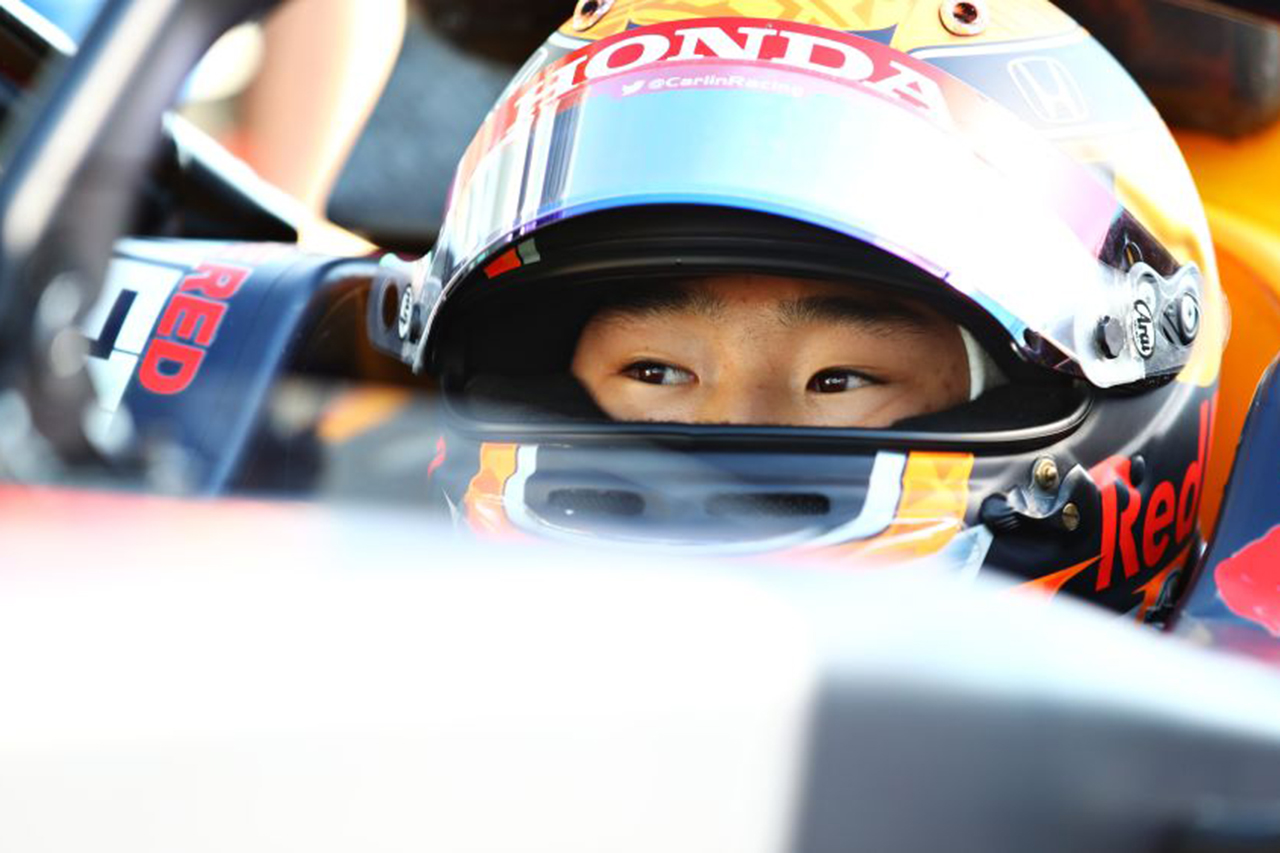 ホンダF1育成の角田裕毅 「F2タイトルはまだターゲット」