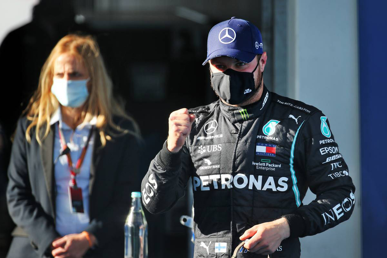 F1アイフェルGP 予選:ボッタスがPP獲得でメルセデスが1列目独占