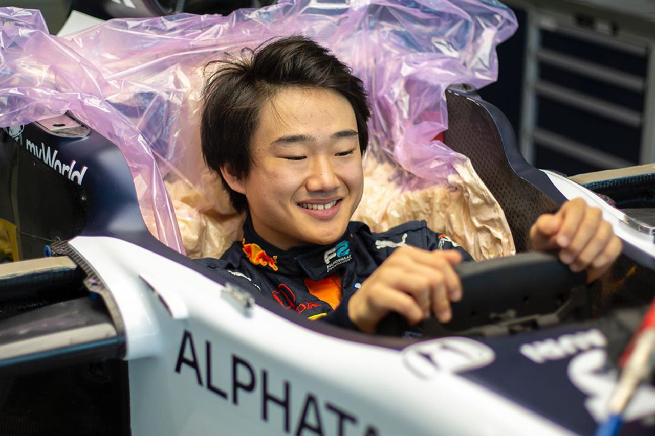 角田裕毅、アルファタウリ・ホンダF1でシート合わせ。テストが決定
