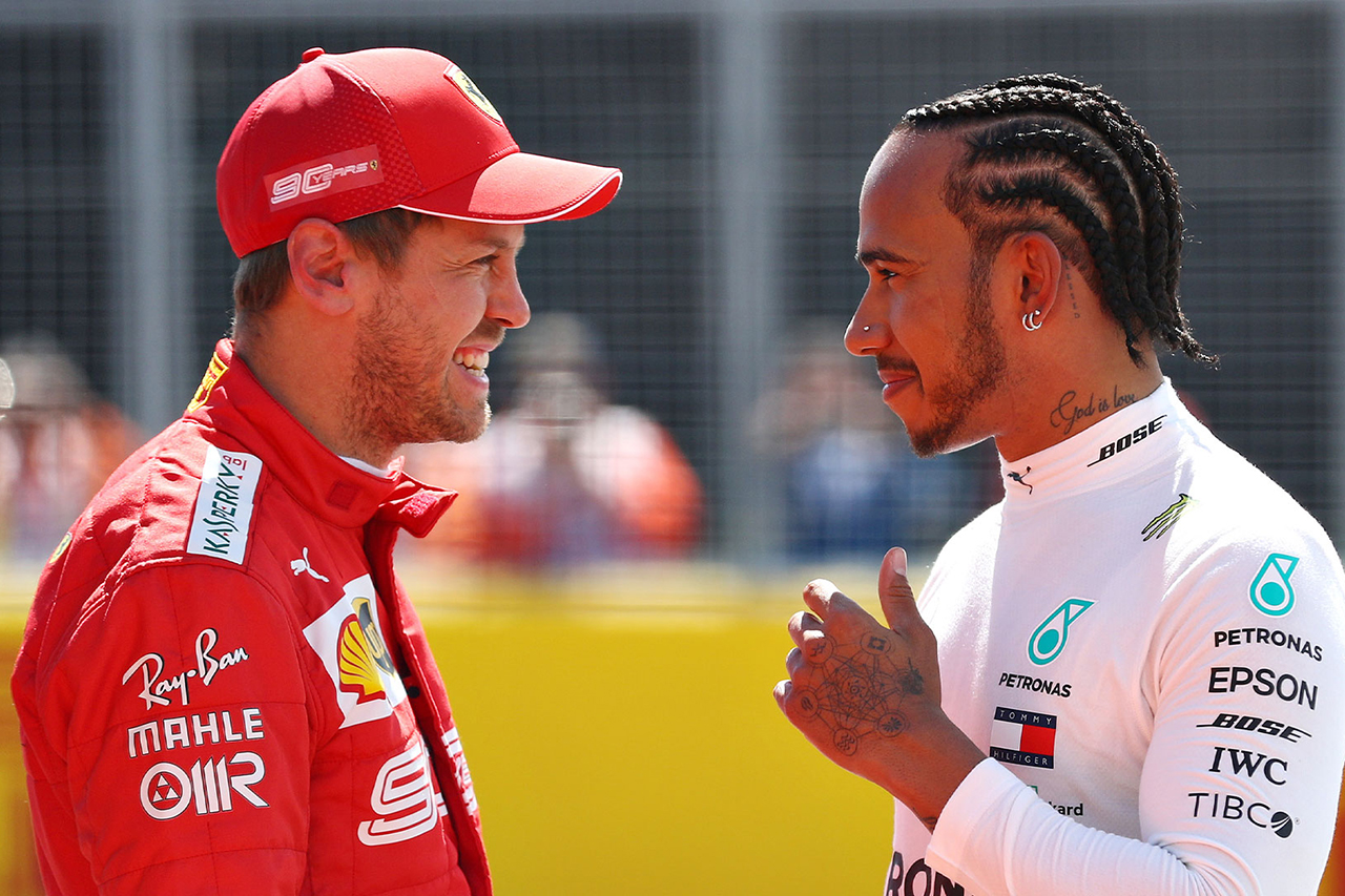 F1:セバスチャン・ベッテル 「20年後にはハミルトンはもっと称賛される」