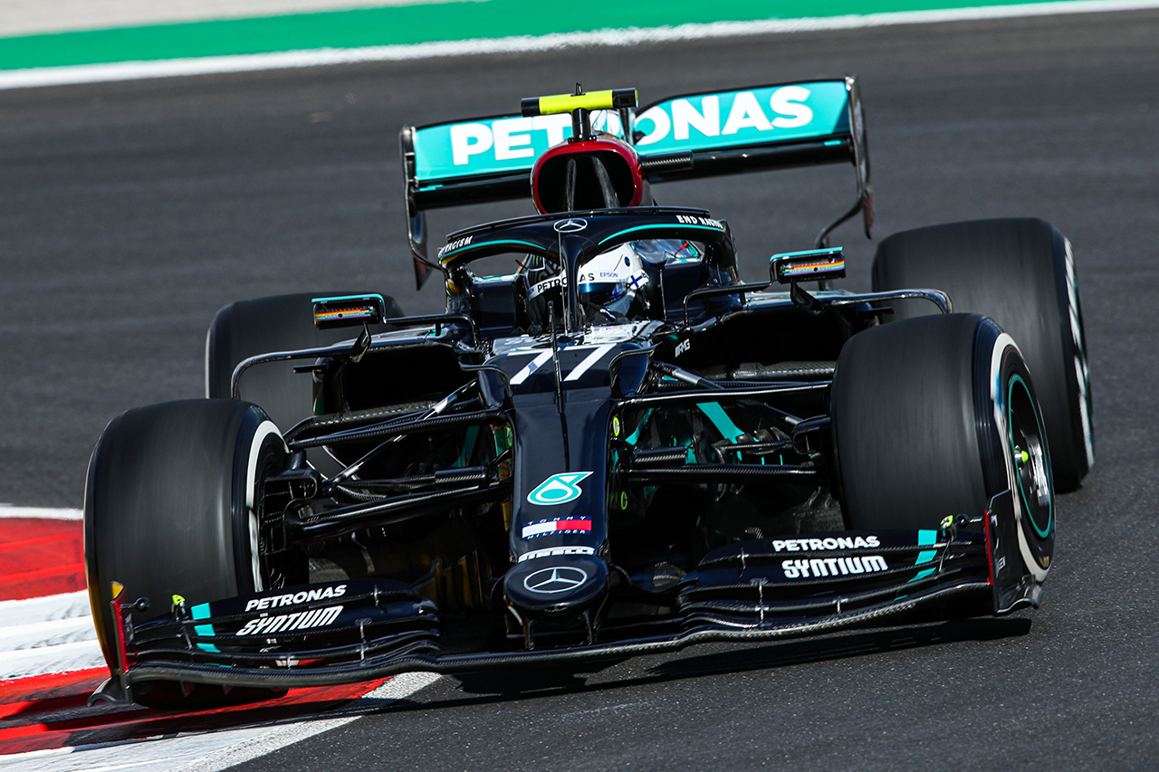 F1ポルトガルGP フリー走行1回目：ボッタス首位でメルセデスがワンツー