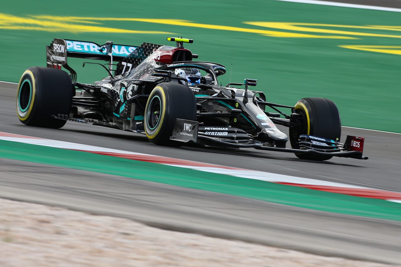 F1ポルトガルGP フリー走行2回目：2度の赤旗中断のなかボッタスが首位
