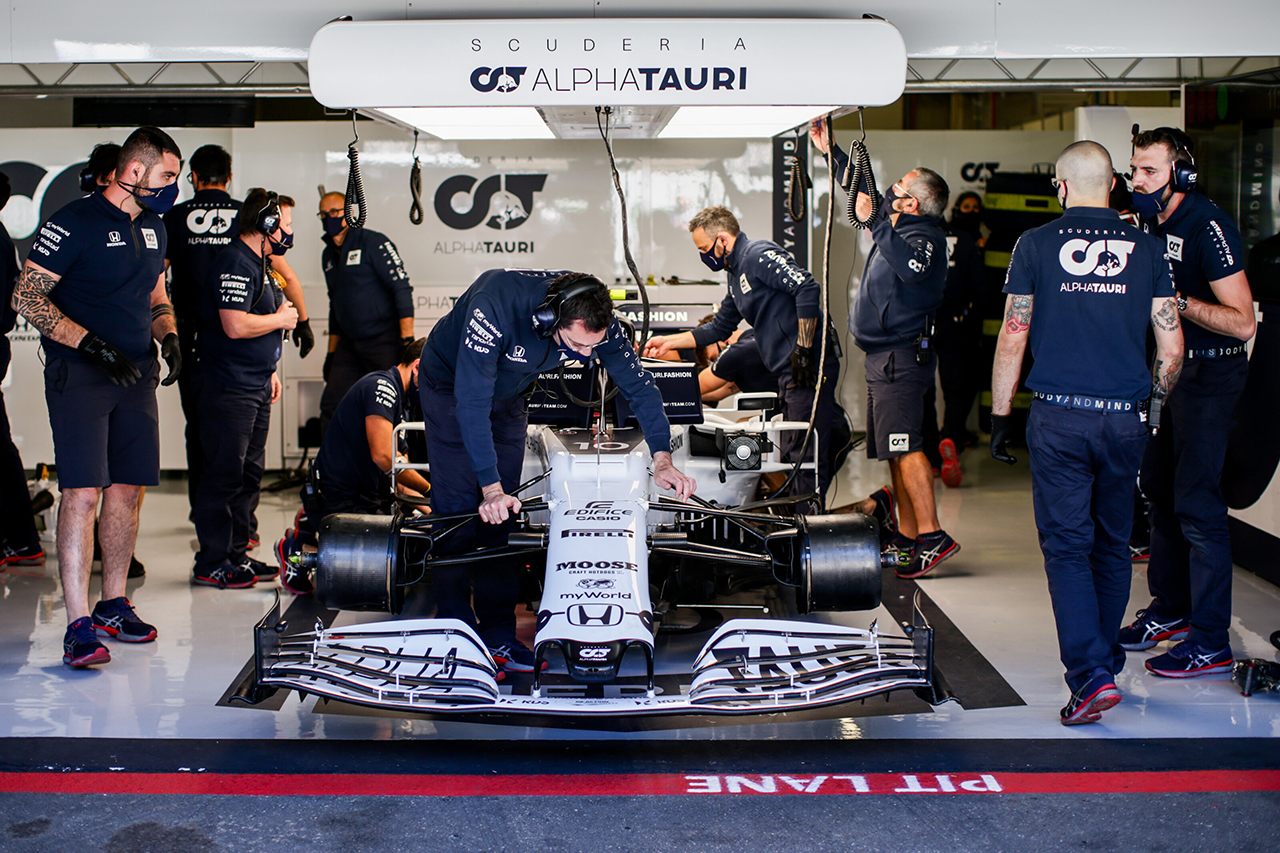 アルファタウリ・ホンダF1 「目標は2台揃ってポイント獲得のまま」