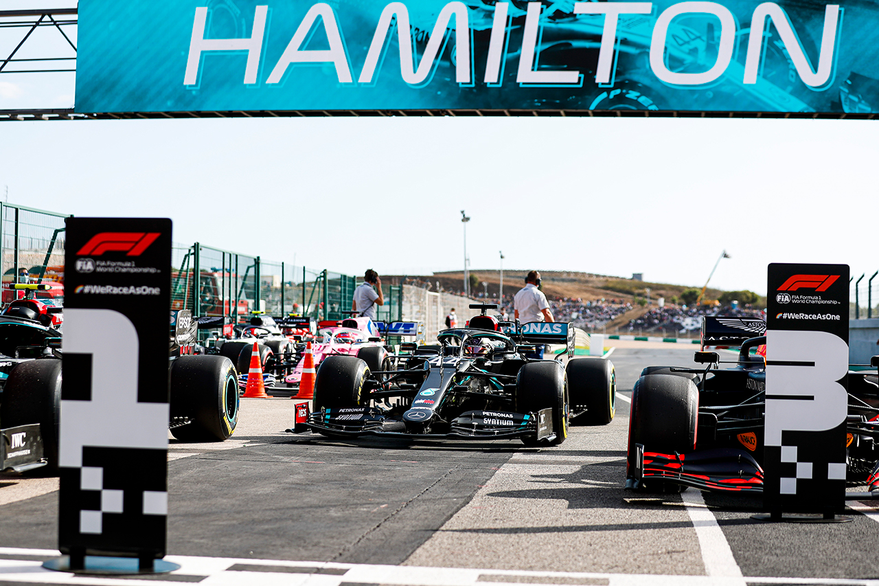 2020年 F1ポルトガルGP 決勝：スターティンググリッド
