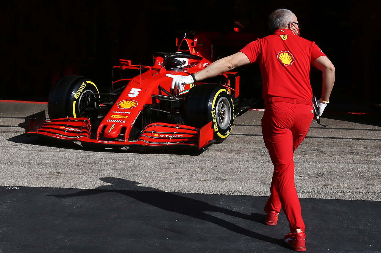 フェラーリF1代表 「ベッテルとルクレールには同一のマシンを与えている」