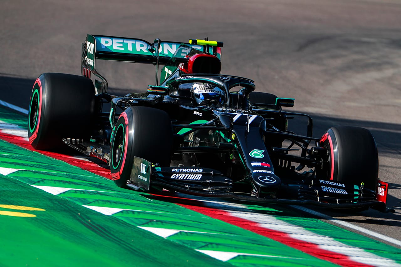 F1エミリア・ロマーニャGP 予選:バルテリ・ボッタスがポールポジション