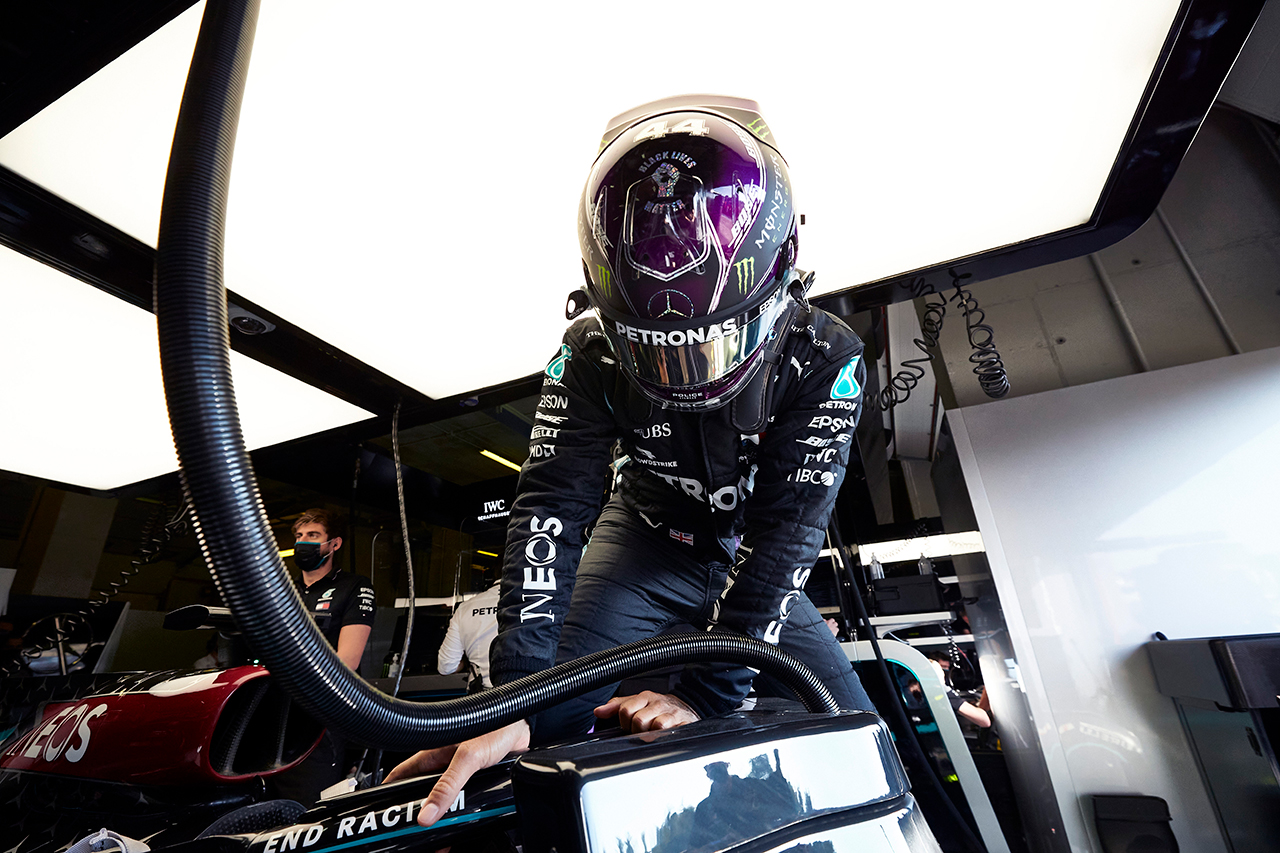 ルイス・ハミルトン 「決勝ではフェルスタッペンが脅威になる」