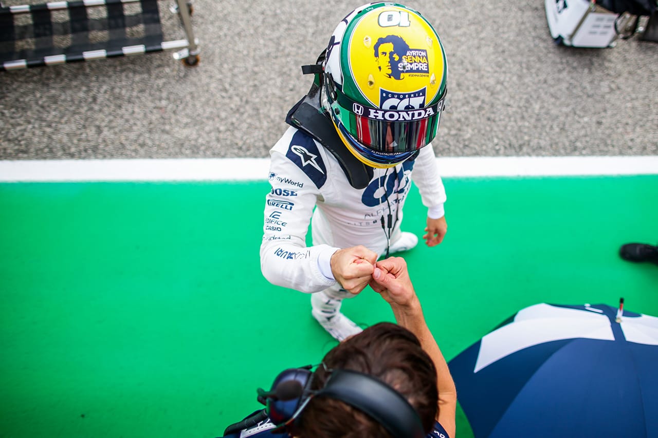 アルファタウリ・ホンダF1 「ガスリーのポイント獲得はほぼ確実だった」