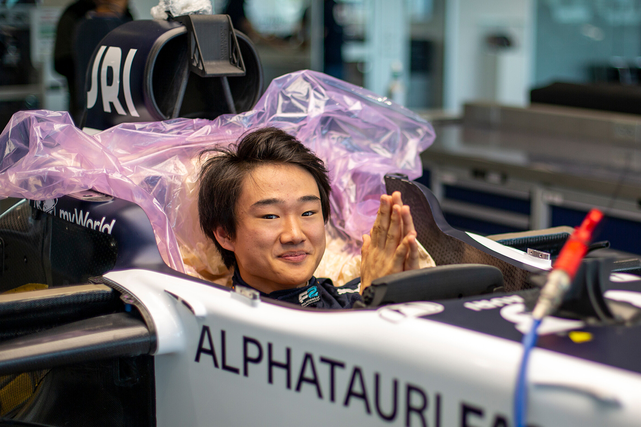角田裕毅、2年落ちマシンでのテストはF1スーパーライセンス取得の保険