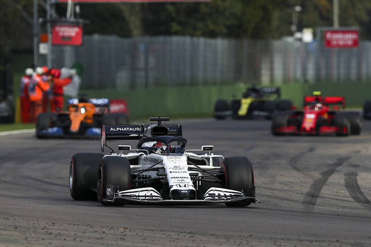 アルファタウリF1代表 「クビアトの4位は運ではなく戦略で掴んだ結果」