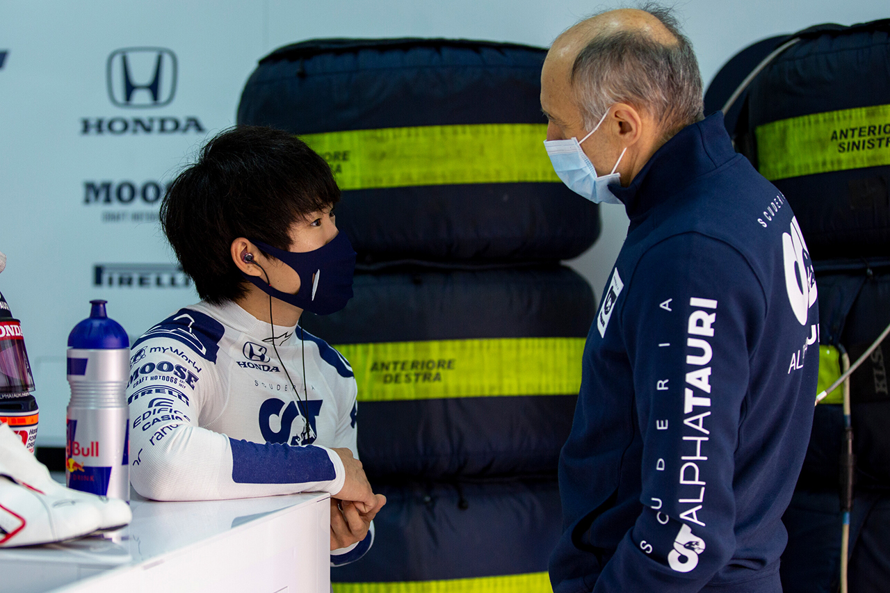 アルファタウリF1代表、角田裕毅を評価「速くなければテストなどしない」