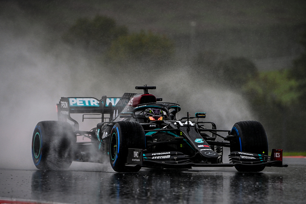 メルセデスF1、連続ポール途絶える「タイヤにスイッチを入れられなかった」