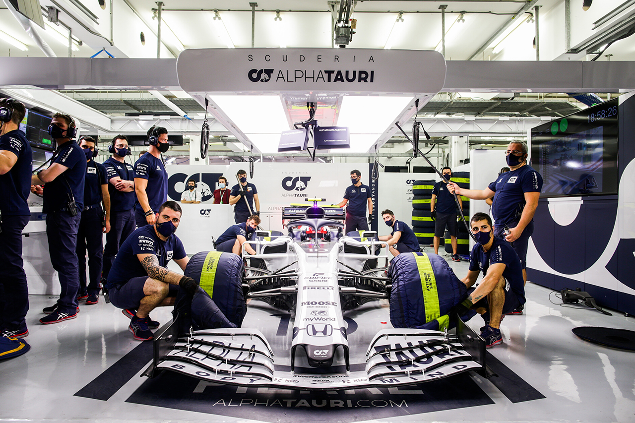 アルファタウリ・ホンダF1 「変更によってマシンは期待通りに改善した」