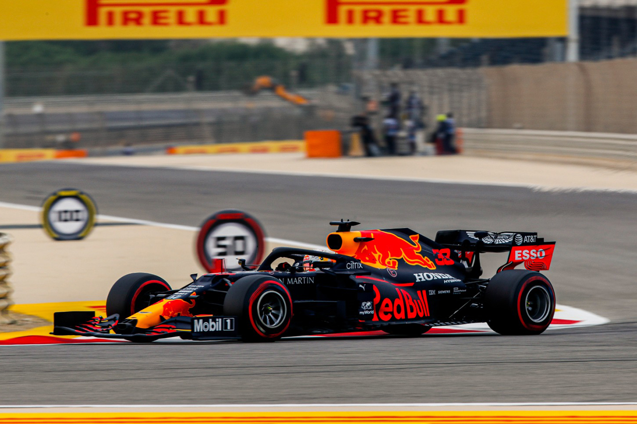 F1バーレーンGP フリー走行3回目:レッドブルF1のフェルスタッペン首位