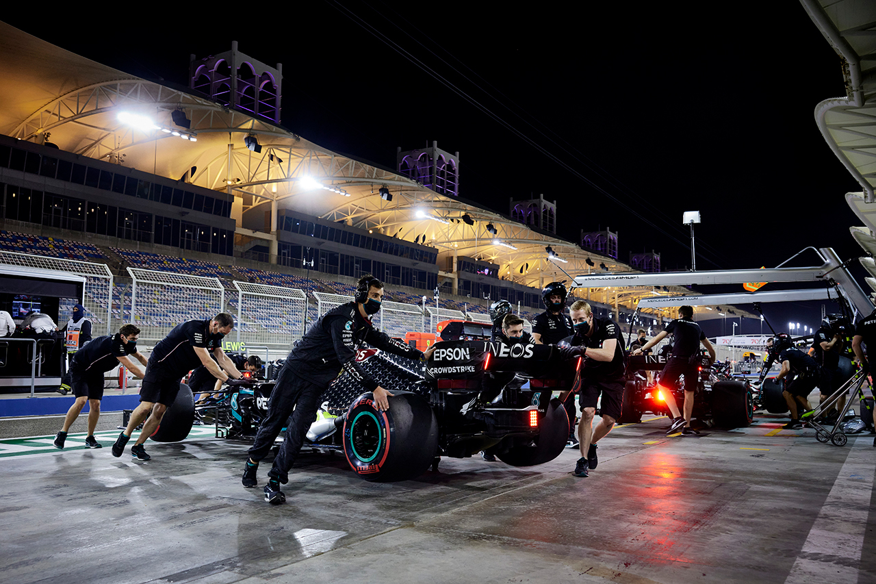 2020年 F1バーレーンGP 決勝:スターティンググリッド