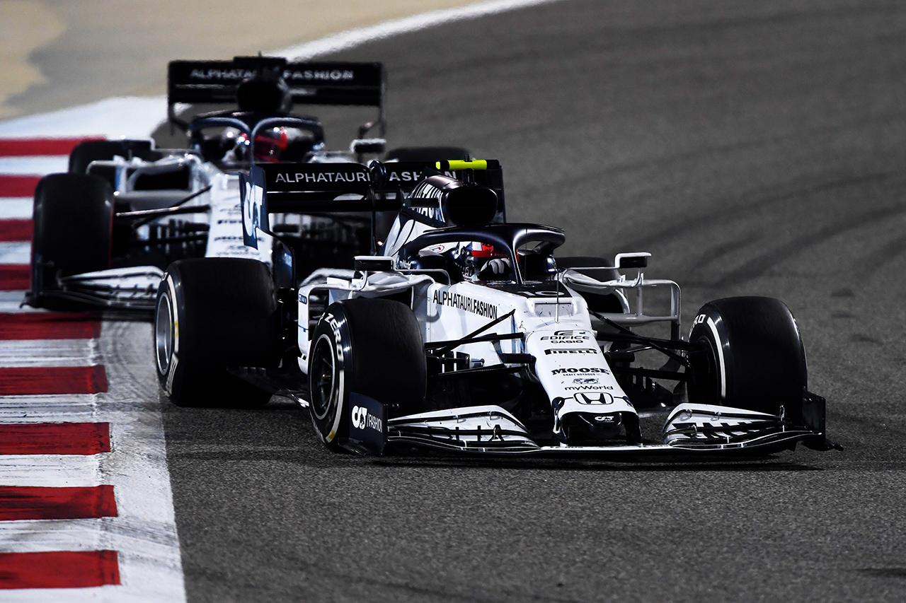 アルファタウリ・ホンダF1 「リスタート時にタイヤ戦略を変更した」