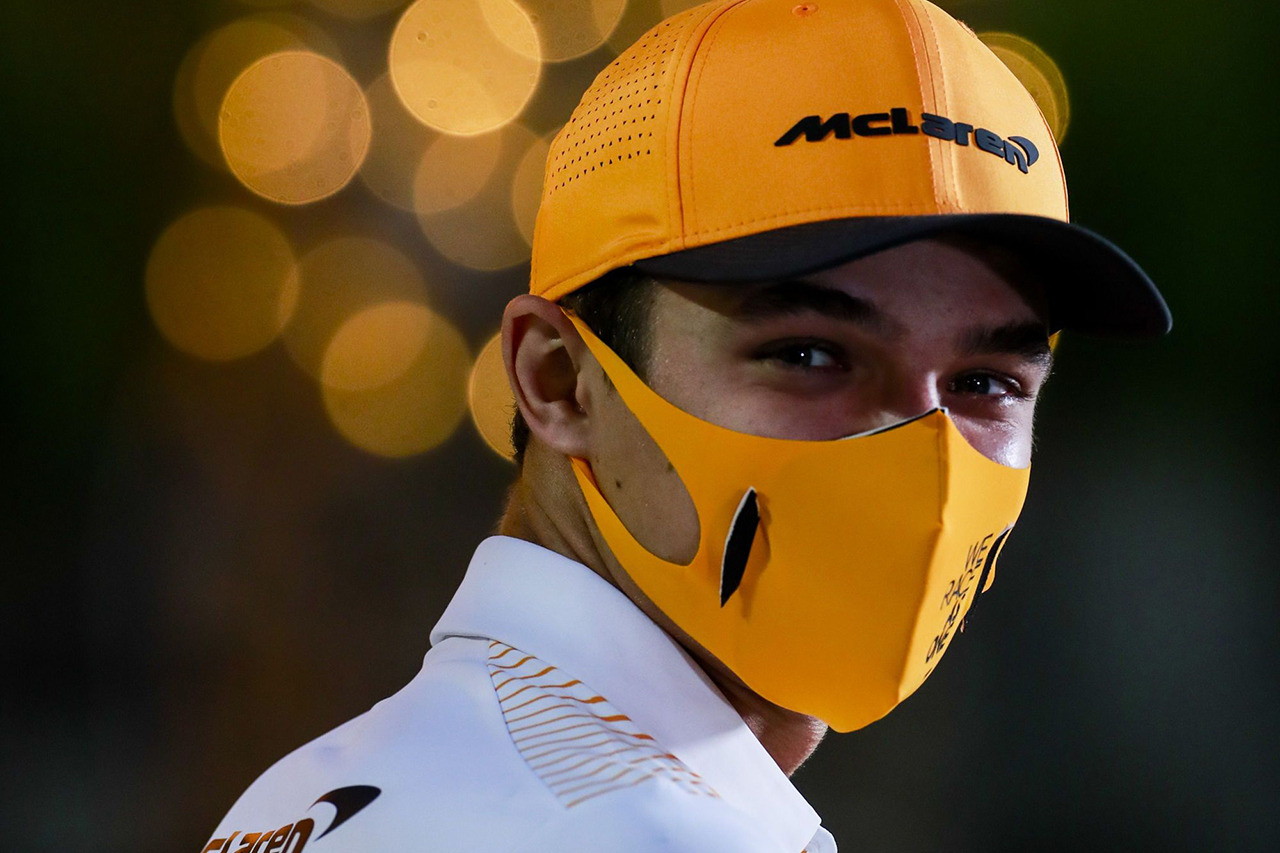 どうしてもF1の発表ラッシュに加わりたいランド・ノリス(笑)