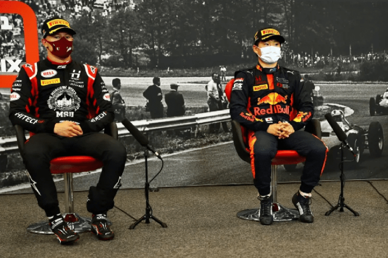 ハースF1代表 「マゼピンはF2でランキング3位、角田裕毅は5位だ」
