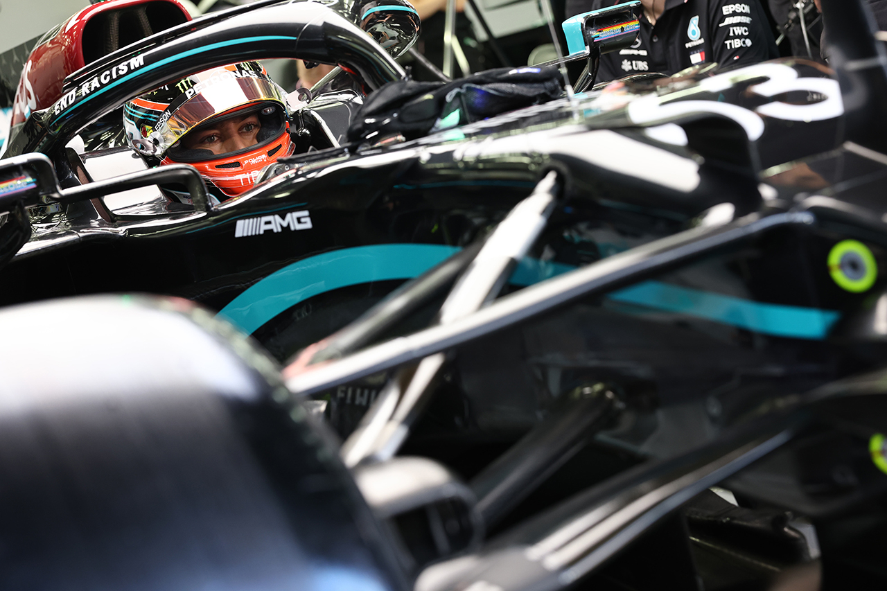 ジョージ・ラッセル 「予選ラップではボッタスの方が0.1秒速い」
