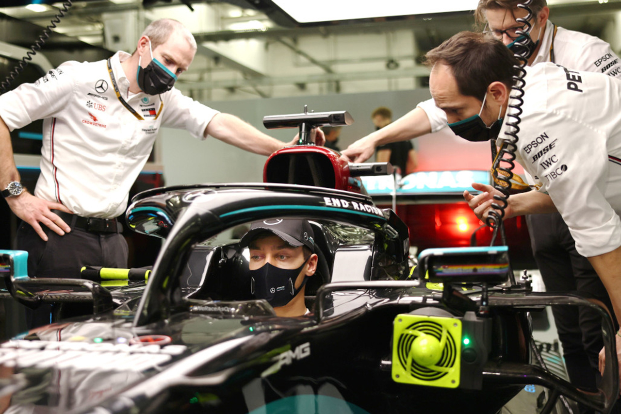 メルセデスF1 「ラッセルの登場はハミルトンとの交渉に影響しない」