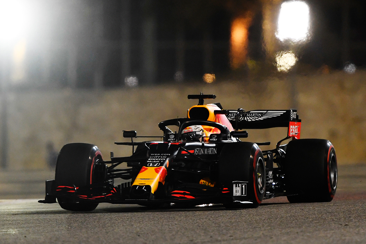 F1サヒールGP フリー走行3回目:ホンダF1好調でフェルスタッペンが首位