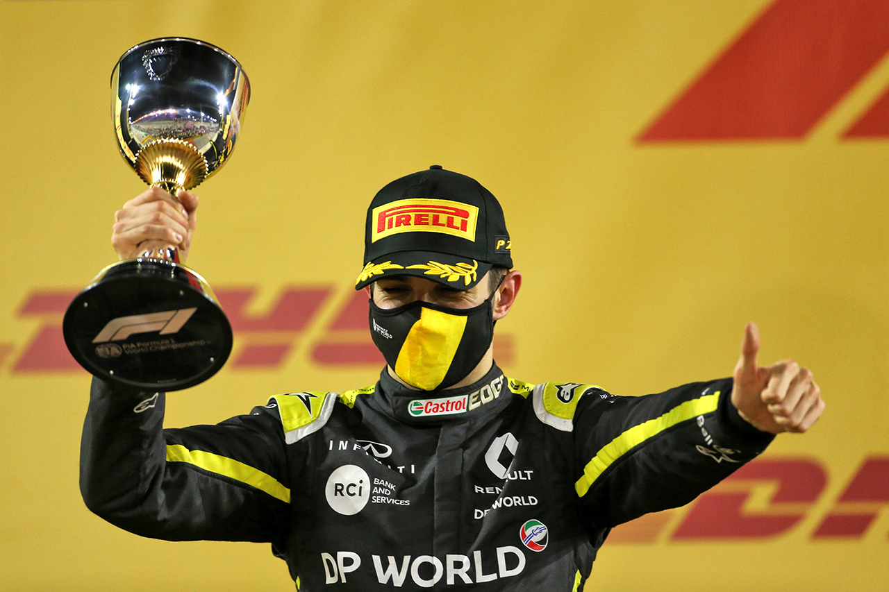 エステバン・オコン、F1初表彰台「泣いてしまった。永遠に忘れない」