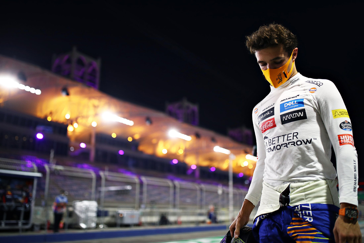 ランド・ノリス、PUエレメント交換で最後列スタート / F1サヒールGP