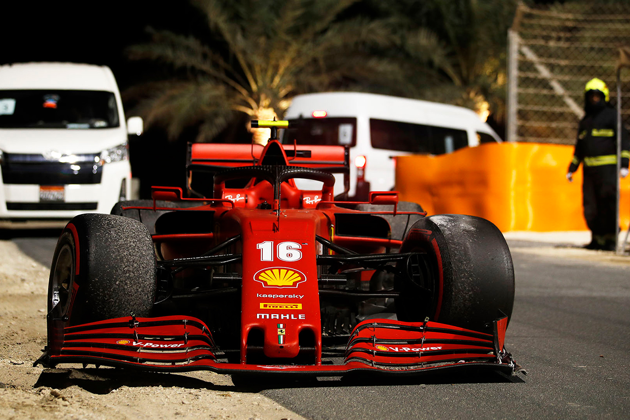 シャルル・ルクレール、最終戦F1アブダビGPで3グリッド降格ペナルティ