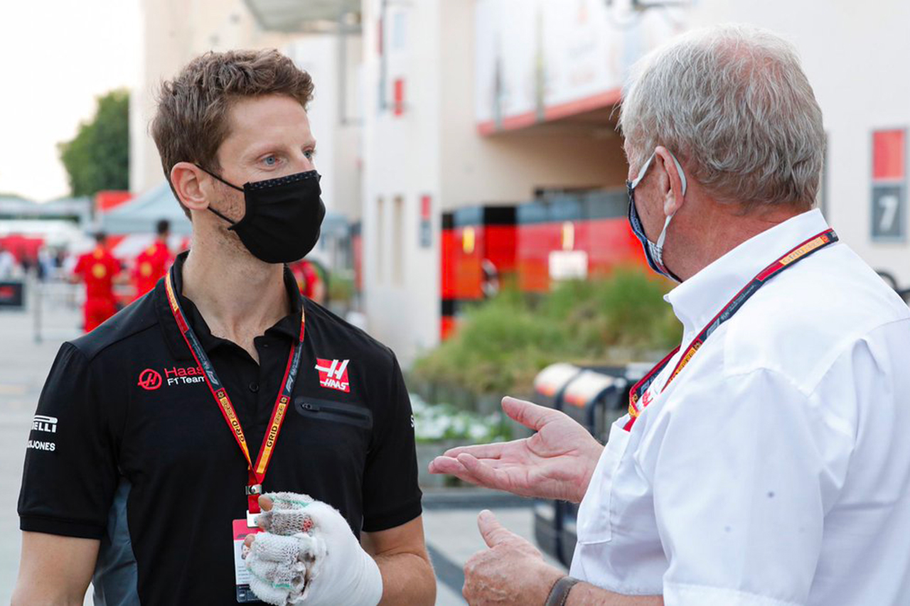 メルセデスF1代表 「グロージャンに最後のF1マシン走行の機会を与えたい」