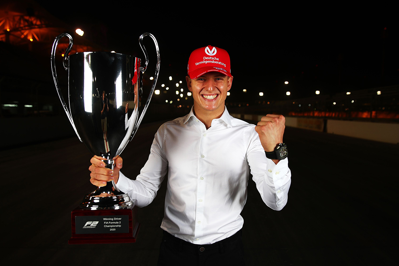 ミック・シューマッハ、F2王者としてF1へ「自分の力で成し遂げたかった」