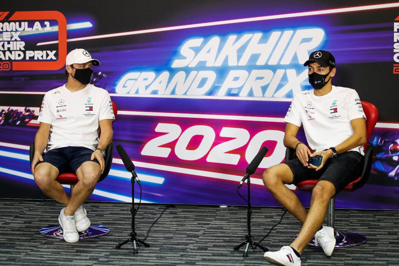 メルセデスF1、ボッタスとラッセルが謎のInstagramプロフィール変更