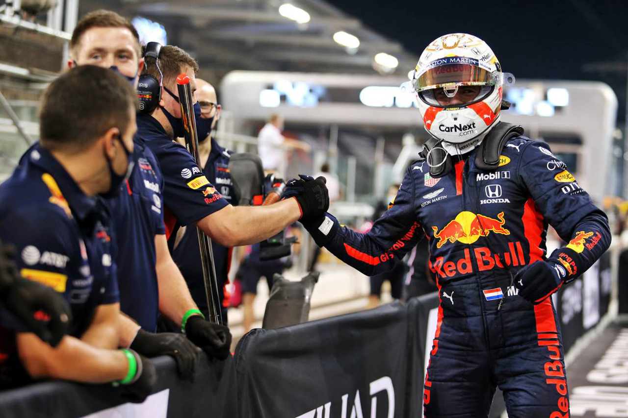 F1アブダビGP 予選:レッドブルF1のフェルスタッペンが今季初ポール!